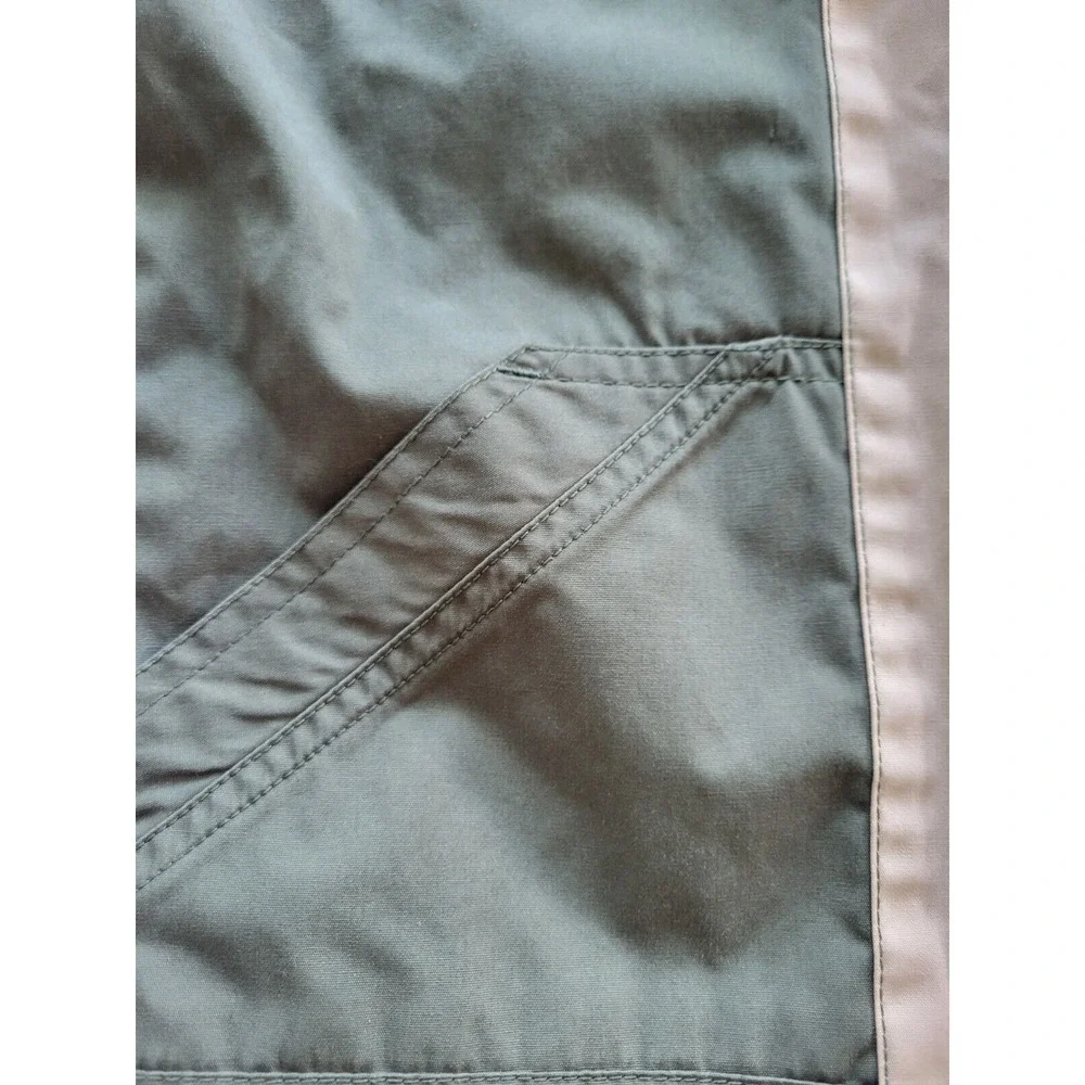 Vintage Oshkosh Green Tan Windbreaker‎ Jacket 2T